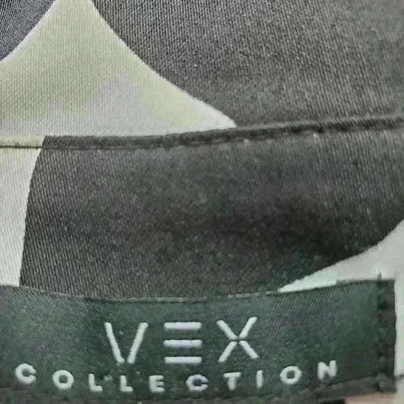 VEX COLLECTION short sleeve leafy jacket or blouse size 40 (Large) - Picture 7 of 10